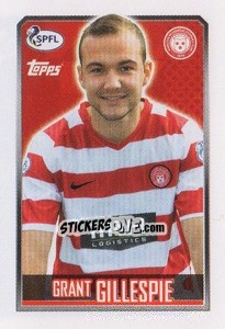 Sticker Grant Gillespie - Scottish Professional Football League 2013-2014 - Topps