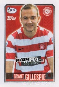 Cromo Grant Gillespie - Scottish Professional Football League 2013-2014 - Topps