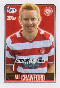 Sticker Ali Crawford - Scottish Professional Football League 2013-2014 - Topps