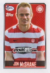 Sticker Jon McShane - Scottish Professional Football League 2013-2014 - Topps