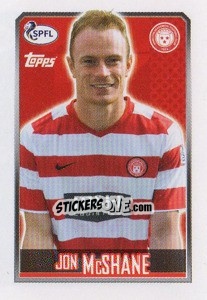 Figurina Jon McShane - Scottish Professional Football League 2013-2014 - Topps