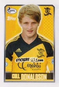 Sticker Coll Donaldson - Scottish Professional Football League 2013-2014 - Topps