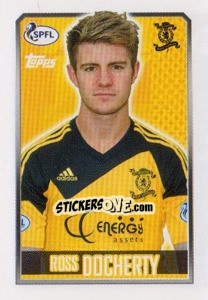 Cromo Ross Docherty - Scottish Professional Football League 2013-2014 - Topps