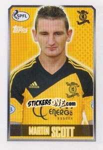 Cromo Martin Scott - Scottish Professional Football League 2013-2014 - Topps