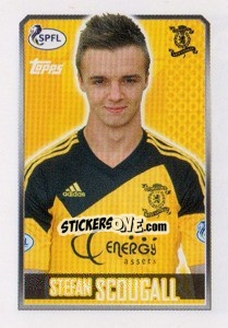 Cromo Stefan Sougall - Scottish Professional Football League 2013-2014 - Topps