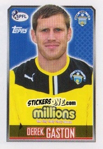 Cromo Derek Gaston - Scottish Professional Football League 2013-2014 - Topps