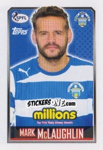 Sticker Mark McLaughlin - Scottish Professional Football League 2013-2014 - Topps