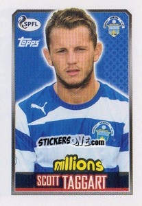 Figurina Scott Taggart - Scottish Professional Football League 2013-2014 n. 300 - Topps