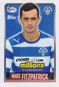 Sticker Marc Fitzpatrick - Scottish Professional Football League 2013-2014 - Topps