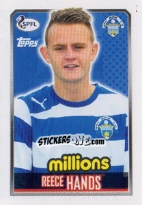 Sticker Reece Hands - Scottish Professional Football League 2013-2014 n. 303 - Topps