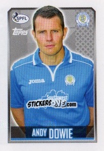 Sticker Andy Dowie - Scottish Professional Football League 2013-2014 - Topps