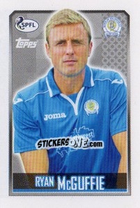 Sticker Ryan McGuffie - Scottish Professional Football League 2013-2014 n. 314 - Topps