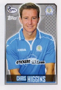 Sticker Chris Higgins - Scottish Professional Football League 2013-2014 n. 315 - Topps