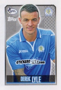 Sticker Derek Lyle - Scottish Professional Football League 2013-2014 - Topps