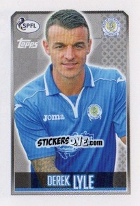 Sticker Derek Lyle - Scottish Professional Football League 2013-2014 n. 321 - Topps