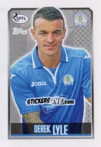 Cromo Derek Lyle - Scottish Professional Football League 2013-2014 - Topps