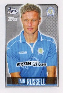 Sticker Iain Russell - Scottish Professional Football League 2013-2014 - Topps