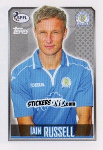 Cromo Iain Russell - Scottish Professional Football League 2013-2014 - Topps