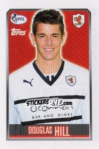 Sticker Dougie Hill - Scottish Professional Football League 2013-2014 n. 329 - Topps