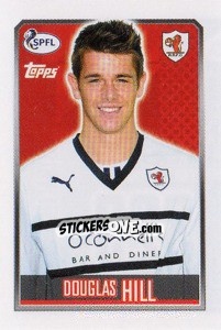 Cromo Dougie Hill - Scottish Professional Football League 2013-2014 - Topps