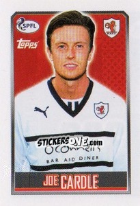 Sticker Joe Cardle - Scottish Professional Football League 2013-2014 n. 330 - Topps