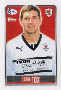 Sticker Liam Fox - Scottish Professional Football League 2013-2014 n. 332 - Topps