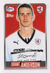 Figurina Grant Anderson - Scottish Professional Football League 2013-2014 - Topps