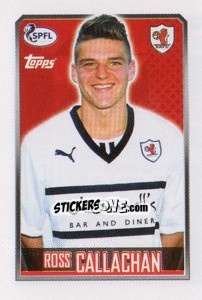 Sticker Ross Callachan - Scottish Professional Football League 2013-2014 - Topps