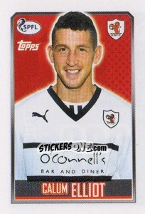 Sticker Calum Elliott - Scottish Professional Football League 2013-2014 - Topps