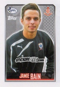 Sticker Jamie Bain - Scottish Professional Football League 2013-2014 n. 343 - Topps