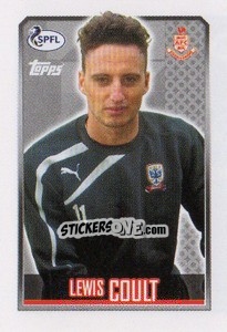 Sticker Lewis Coult - Scottish Professional Football League 2013-2014 - Topps