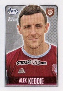 Sticker Alex Keddie - Scottish Professional Football League 2013-2014 - Topps