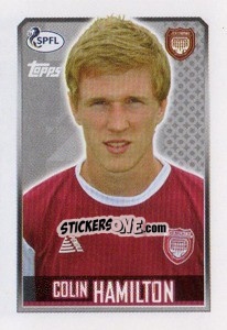 Sticker Colin Hamilton - Scottish Professional Football League 2013-2014 - Topps