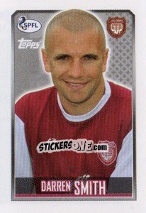 Cromo Darren Smith - Scottish Professional Football League 2013-2014 - Topps