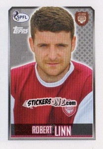 Cromo Bobby Linn - Scottish Professional Football League 2013-2014 - Topps