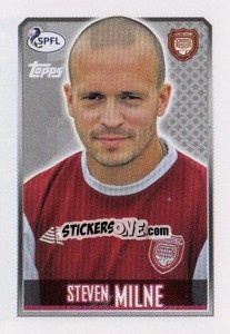 Cromo Steven Milne - Scottish Professional Football League 2013-2014 - Topps