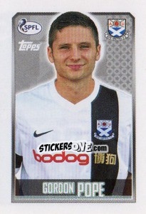 Figurina Gordon Pope - Scottish Professional Football League 2013-2014 - Topps