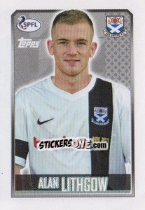 Sticker Alan Lithgow - Scottish Professional Football League 2013-2014 n. 367 - Topps