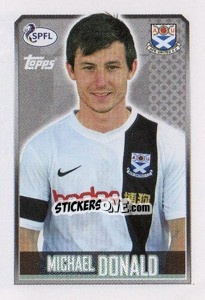 Figurina Michael Donald - Scottish Professional Football League 2013-2014 - Topps