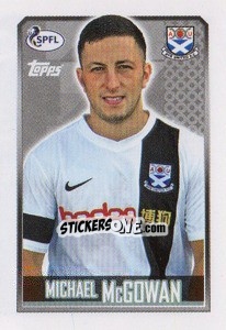 Sticker Michael McGowan - Scottish Professional Football League 2013-2014 n. 369 - Topps