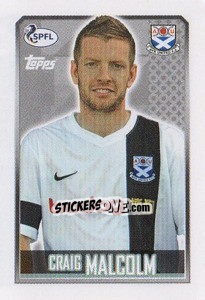 Sticker Craig Malcolm - Scottish Professional Football League 2013-2014 n. 373 - Topps