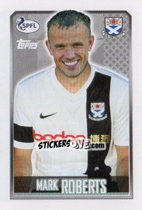 Sticker Mark Roberts - Scottish Professional Football League 2013-2014 - Topps