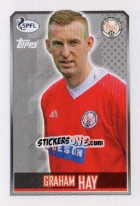 Figurina Graham Hay - Scottish Professional Football League 2013-2014 n. 379 - Topps