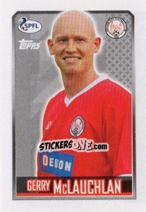 Figurina Gerry McLauchlan - Scottish Professional Football League 2013-2014 n. 381 - Topps