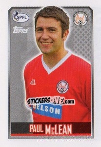 Figurina Paul McLean - Scottish Professional Football League 2013-2014 - Topps