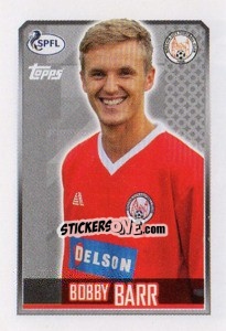 Sticker Bobby Barr - Scottish Professional Football League 2013-2014 n. 385 - Topps