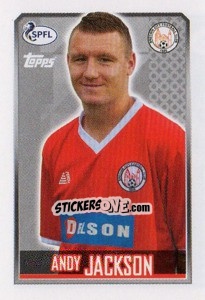 Sticker Andy Jackson - Scottish Professional Football League 2013-2014 n. 388 - Topps