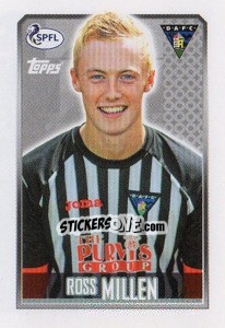 Sticker Ross Millen - Scottish Professional Football League 2013-2014 - Topps