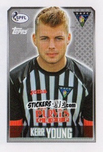Cromo Kerry Young - Scottish Professional Football League 2013-2014 - Topps