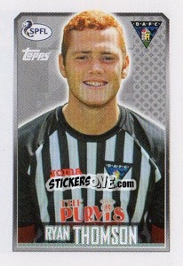 Sticker Ryan Thomson - Scottish Professional Football League 2013-2014 - Topps